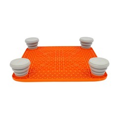 Mini Kids Bounce Trampoline Safe Anti-slip Indoor Outdoor Play for 3+ Children