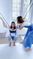 Inclusive Movement bungee straps for kids with CP Inclusive Playtime Kids Bungee