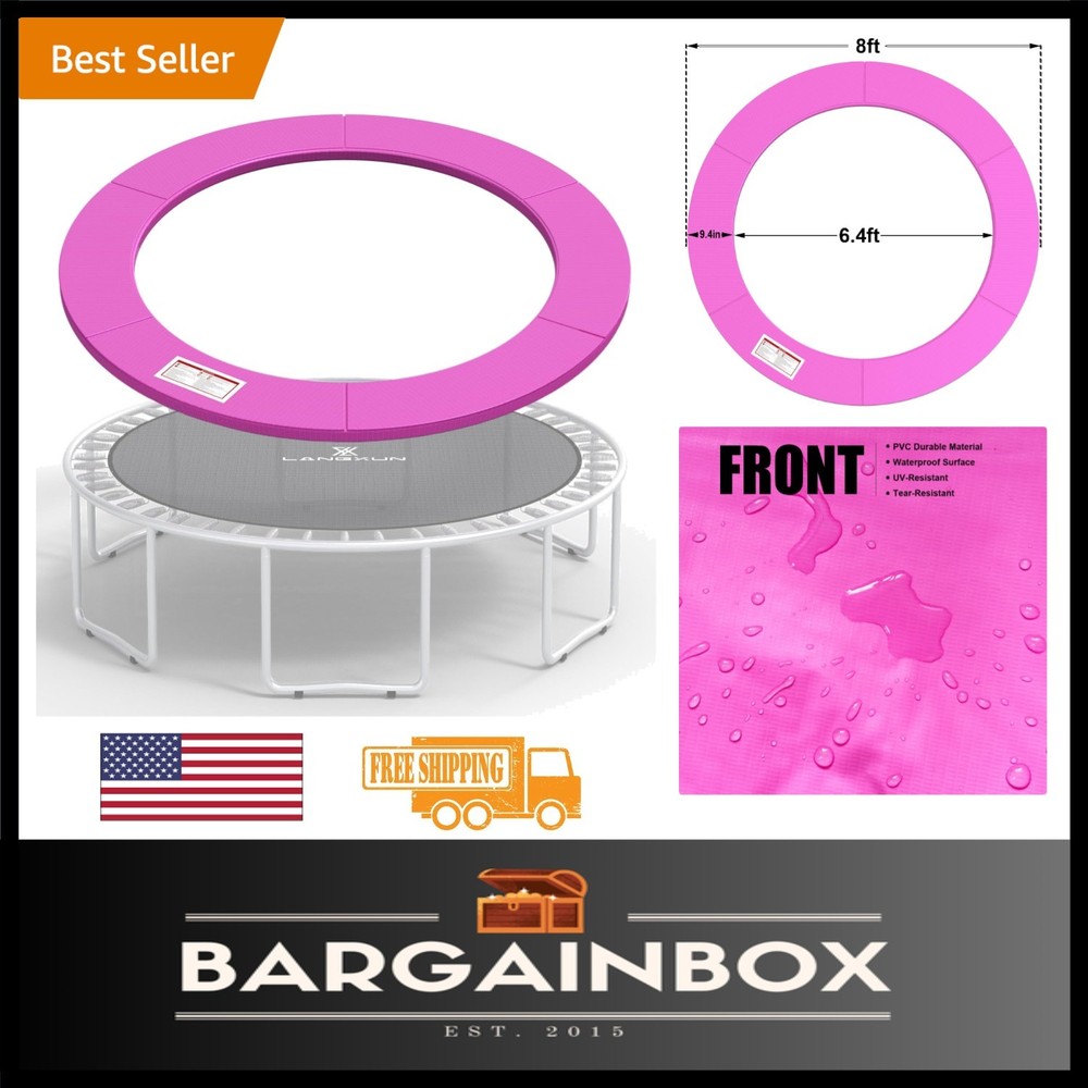 Universal Waterproof Trampoline Safety Pad – 8ft to 16ft Sizes Available