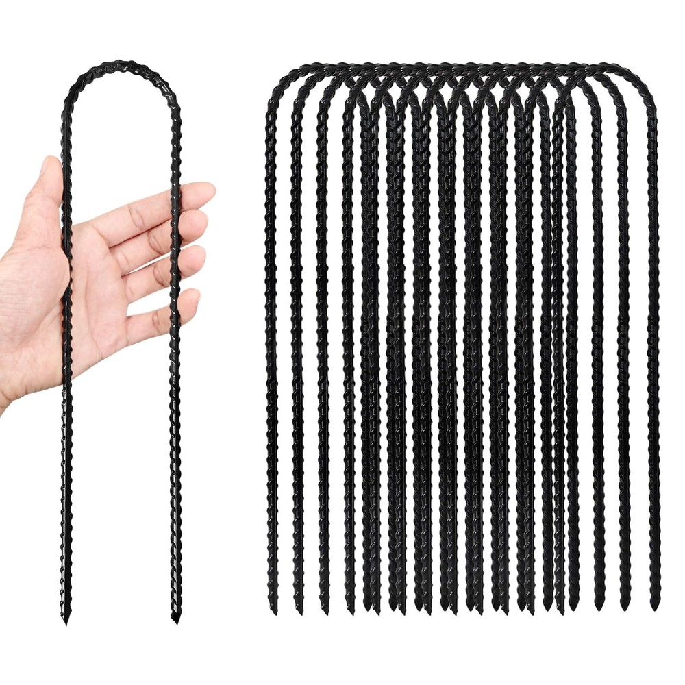 12 Pcs 12 Inch Trampoline Stakes: Trampoline Anchors High Wind Heavy Duty U S…