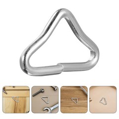80 Pcs Trampoline Buckle Replacement Metal Triangle Connector