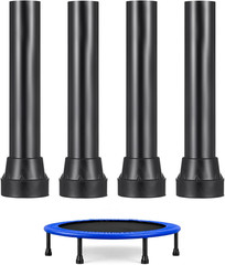 Universal Trampoline Replacement Legs with Covers – 4 Pack, 7.5 In Stainless Ste