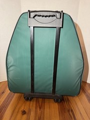 Cellerciser® Tri-fold Rebounder David Hall W/Rolling Case Portable Trampoline