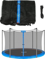 Zoomster Trampoline Replacement Safety Enclosure Net for 12 FT 6 Straight Poles