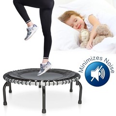 20Pcs Trampoline Replacement Bungee Cords, Black Elastic Trampoline Ropes with
