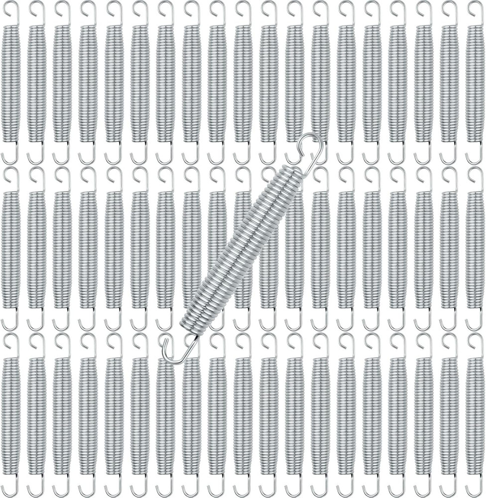 Trampoline Springs Replacement – Heavy Duty Stainless Steel Weather Resistant Me