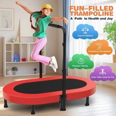 40″/56” Mini Trampoline Fitness Rebounder Foldable for Adults and Kids Exercise