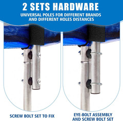Trampoline Poles Replacement 1PCS, Trampoline Accessories Universal Replacement