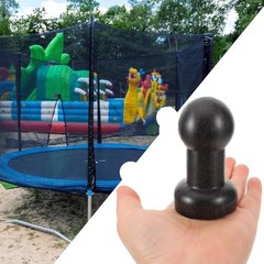 8 Pack Trampoline Poles Cap Replacement Trampoline Enclosure Pole Top Cap