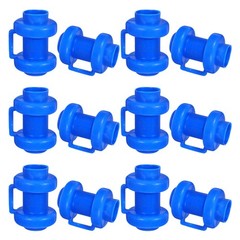 25Pcs Durable Plastic Trampoline Pole Covers Replacement Blue Easy Installation