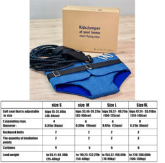 Inclusive Fitness Jumper for adults. For chil Bumper jumper. Kids Adults with CP