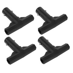 4 Pcs Trampoline Pole Top Cover Enclosure End Caps Shaped Pipe Sleeve