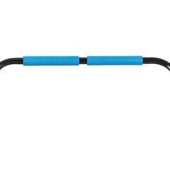 HolaHatha 40″ Mini Trampoline Fitness Rebounder with Adjustable Handle, Blue