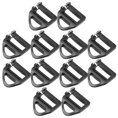 30 Pcs Hardware Accessories Triangle Buckle Ladder Slider Replacement