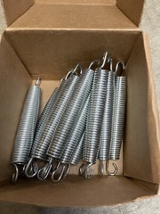 14 Pc 7 Inch Trampoline Springs Heavy-duty Galvanized Steel Replacement Set Kit
