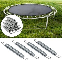 4 Pack Outdoor Trampoline Springs Replacement 6.5 Inch Heavy Duty Stainless S…