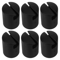 6 Pcs Trampoline Replacement Parts End Caps Enclosure Post Cover Net Pole