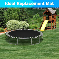 Durable Trampoline Replacement Mat for 12FT-15FT Frames, Water & UV Resistant