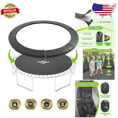 15ft Trampoline Safety Pad – Thick EPE Foam, Tear Resistant