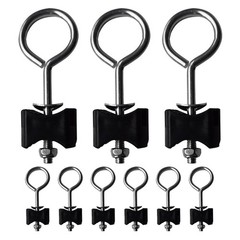 9 Pcs Trampoline Frame Parts Ground Anchors Locking Pin for Heavy Duty Stakes