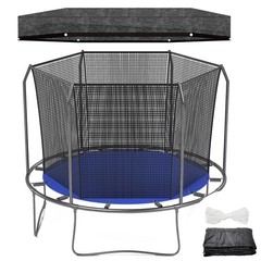 Trampoline Cover Round 6 Holes Black Sunshade Tent Top Cover Sunblock Shade C…