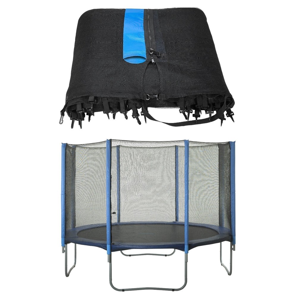 Replacement Enclosure Surround Safety NET ONLY for 14ft Frame 8 Pole Trampoline