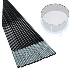 Universal Trampoline Fiber Glass Rods to Replace The For 15FT Trampoline Frame