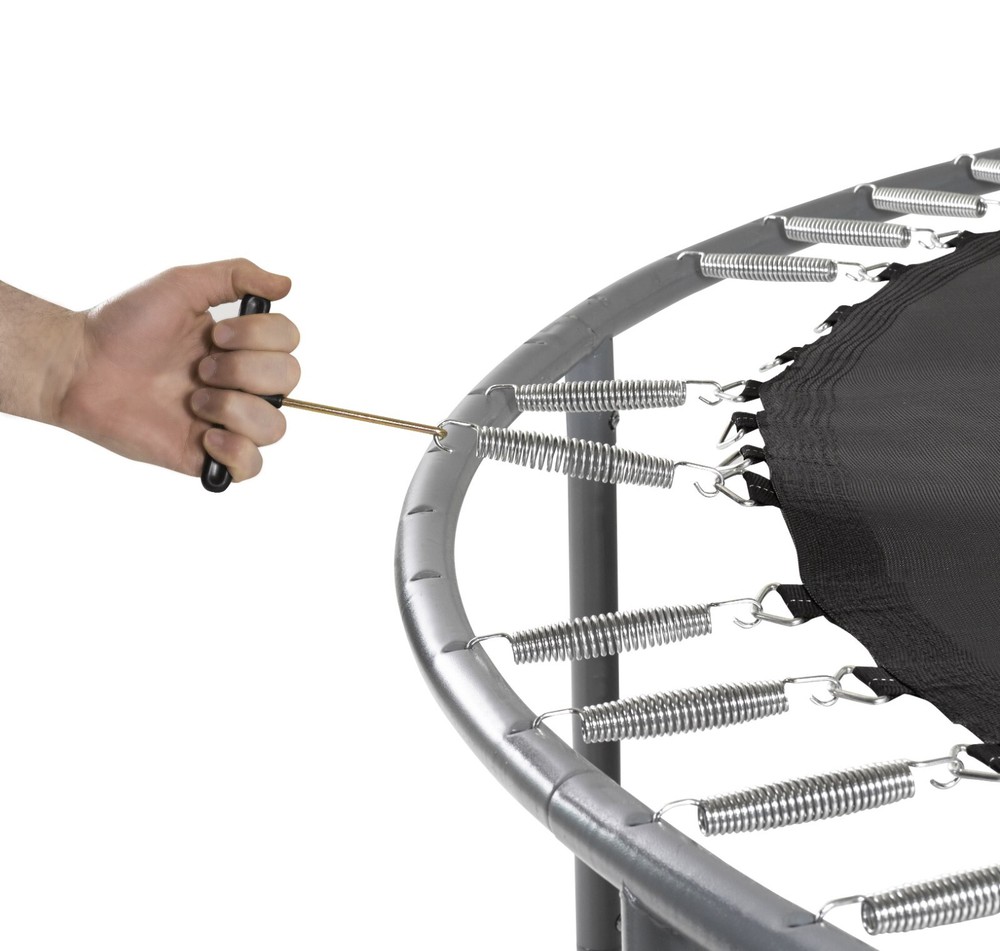 Trampoline Spring Pull Tool – T-Hook for Springs, Jumping Mat – Peg Puller
