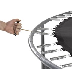 Trampoline Spring Pull Tool – T-Hook for Springs, Jumping Mat – Peg Puller