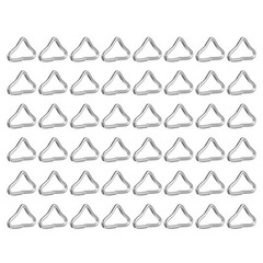 80 Pcs Trampoline Buckle Replacement Metal Triangle Connector