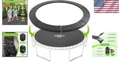15ft Trampoline Safety Pad – Thick EPE Foam, Tear Resistant
