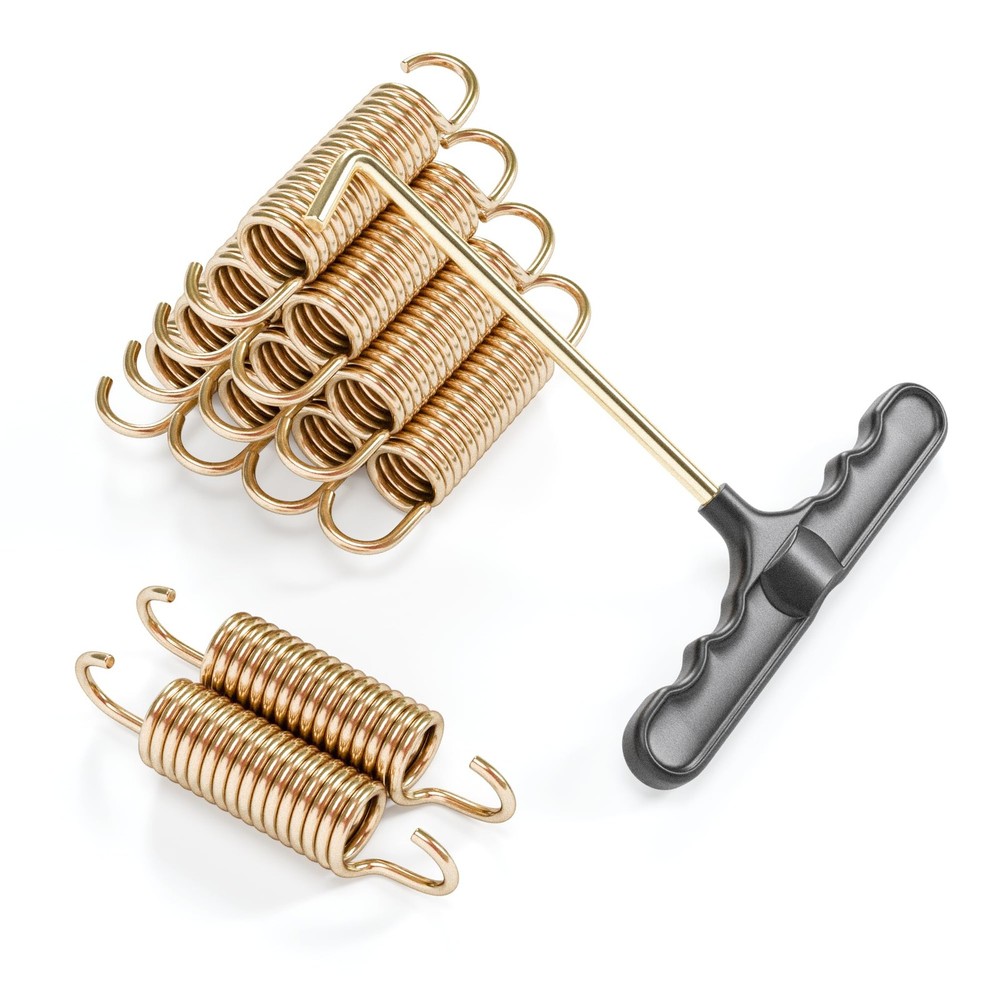 Trampoline Springs Heavy Duty Swivel Straight Hooks Stainless Steel Tool