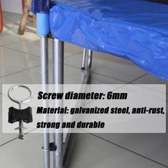 Round Trampoline Screws Bolts Replacement Fix Trampoline Hardware Parts 6mm