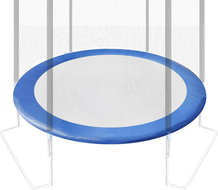 Edge cover for garden trampoline jumper spring cover in blue Ø 305 cm
