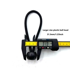 16PCS Mini Trampoline Bungee Cord 7 Inch Fitness Trampoline Bungee Cords, wit…