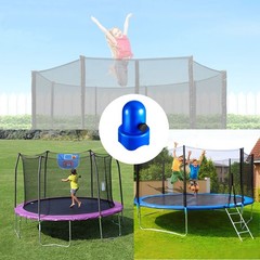 1.5”Diameter Trampoline Enclosure Pole Caps with Screw Thumb for Trampoline N…