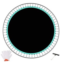 Trampoline Replacement Mat – Fit 14 Ft 14FT-72V-Rings-5.3-5.7″Spring-150.8″Diam