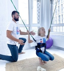 Adapted fitness bungees for kids with CP/for children and adults Size S M L