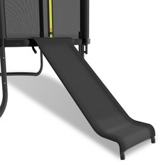 Universal Trampoline Slide for 10FT-16FT, Outdoor Fun Accessory, Safe Kids Climb