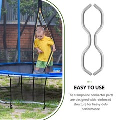 20Pcs Reusable Trampoline Connector Parts Heavy Duty Zinc Steel for Outdoor Use