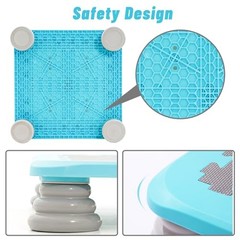 Mini Trampoline for Kids, 25 Inch Sensory Trampoline Bouncing Board with Blue