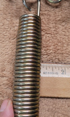 4 pc Skywalker 7″ springs for 16′ Skywalker SWTC16WS trampoline Part #003001