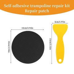 6 PCS Round Trampoline Patch Repair Kit 3.94×3.94 Inch Self-Adhesive Pad