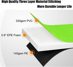Trampoline Replacement Safety Pad 8ft to 16ft – Easy Install, Weather Resistant