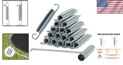 Unbreakable 5.5-7 Inch Trampoline Springs – Heavy Duty Stainless Steel Set of 16