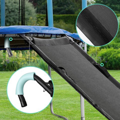 ® Trampoline Slide Ladder with Handles, Universal Trampoline Ladder, Strong Tear