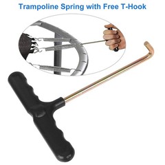 72 Pack Heavy Duty 5.5” Galvanized Steel Trampoline Springs with T Hook – Replac