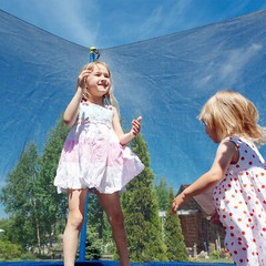 Round Trampoline Enclosure Net Replacement Fits for 12/13/14/15FT Frame NET ONLY