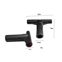 Trampoline End Caps T Shaped Pipe Sleeve Replacement Trampoline Enclosure Pole