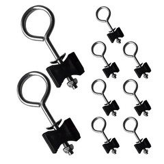 9 Pcs Metal Ground Anchors Screw in Heavy Duty Trampoline Stakes